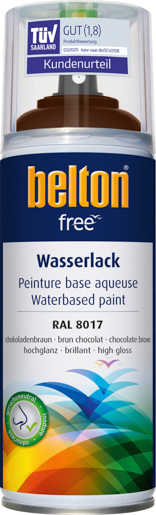 Kwasny Belton Free HGL 400 ml RAL 8017 Schokobraun 332011